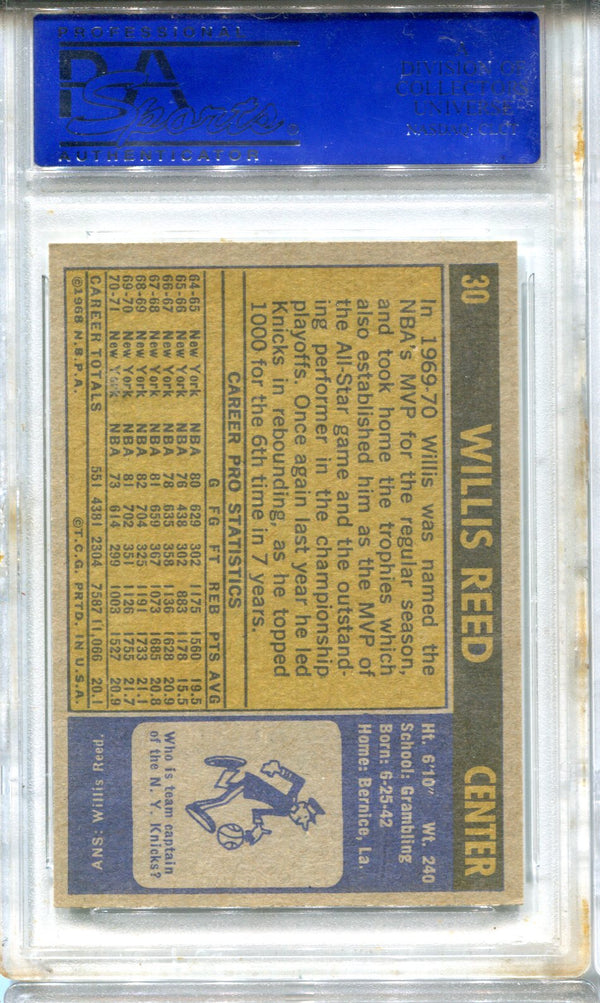 Willis Reed 1971 Topps #20 PSA 7 Card