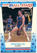 1989 Fleer All-Stars Basketball Fleer Sticker Set