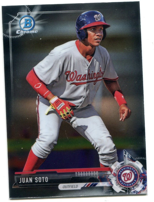 Juan Soto 2017 Bowman Chrome #BDC-162 Card