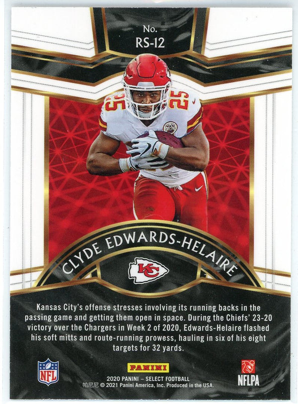 Clyde Edwards-Helaire 2020 Panini Rookie Selections Card #RS-12