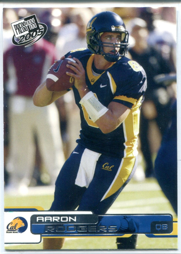 Aaron Rodgers 2005 Press Pass Rookie Card #9