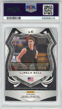 LaMelo Ball 2020 Panini Prizm DP Red Ice Crusade RC #83 PSA 10