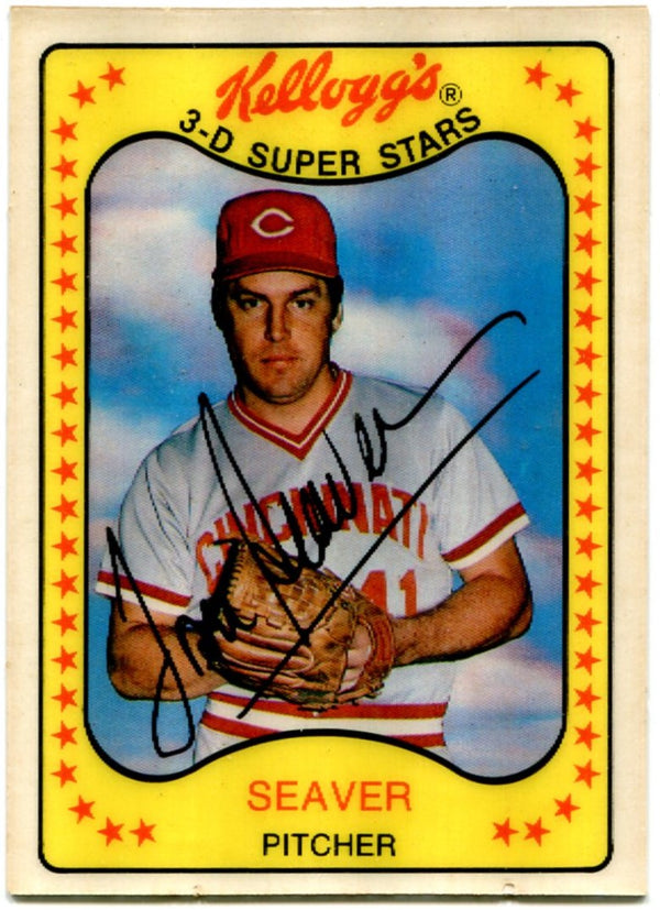 Tom Seaver Kelloggs 3-D Super Stars 1981