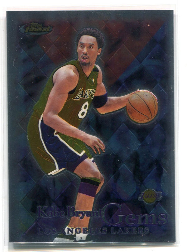 Kobe Bryant 2000 Topps Finest Gems #165 Card