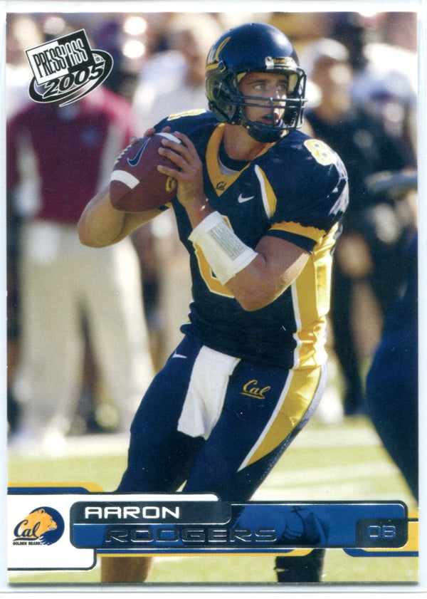 Aaron Rodgers 2005 Press Pass Rookie Card #9