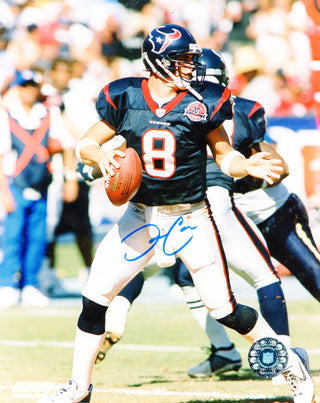 David Carr Autographed 8x10 Football Photo