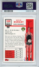 Kevin Durant 2007-08 Topps 1957-58 Variation #112 PSA NM-MT 8 RC