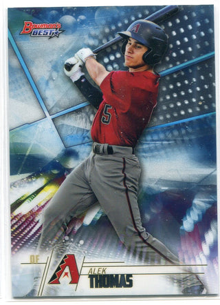 Alek Thomas 2018 Bowman's Best Rookie Card