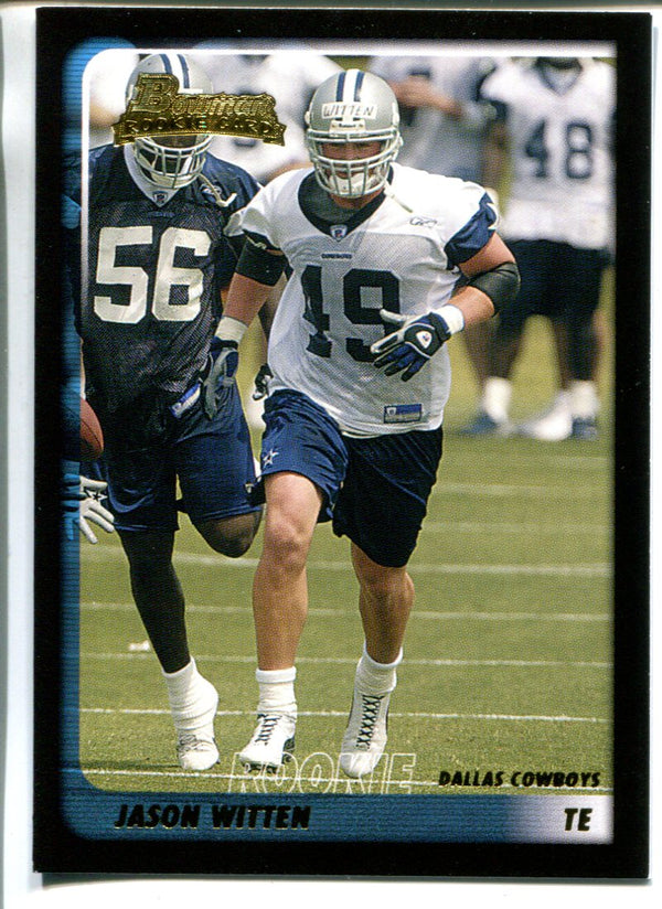 2003 Jason Witten Bowman Rookie Card #243