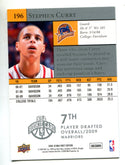 Stephen Curry 2009 Upper Deck First Edition#196 RC