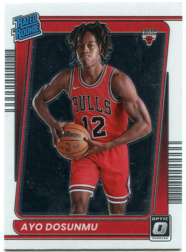 Ayo Dosunmu Panini Donruss Optic Rated Rookie 2022