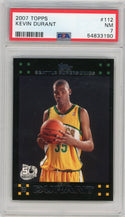 Kevin Durant 2007-08 Topps Black Border #112 PSA NM 7