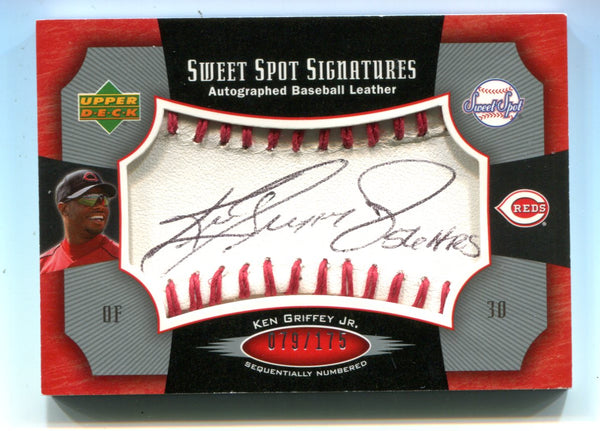 Ken Griffey Jr. Autographed Sweet Spot Signatures Card #79/175