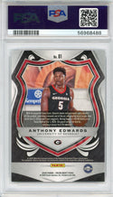 Anthony Edwards 2020 Panini Prizm DP Crusade Rookie Card #81 (PSA)