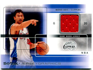 Marko Jaric Fleer Authentic Jersey Card 2005