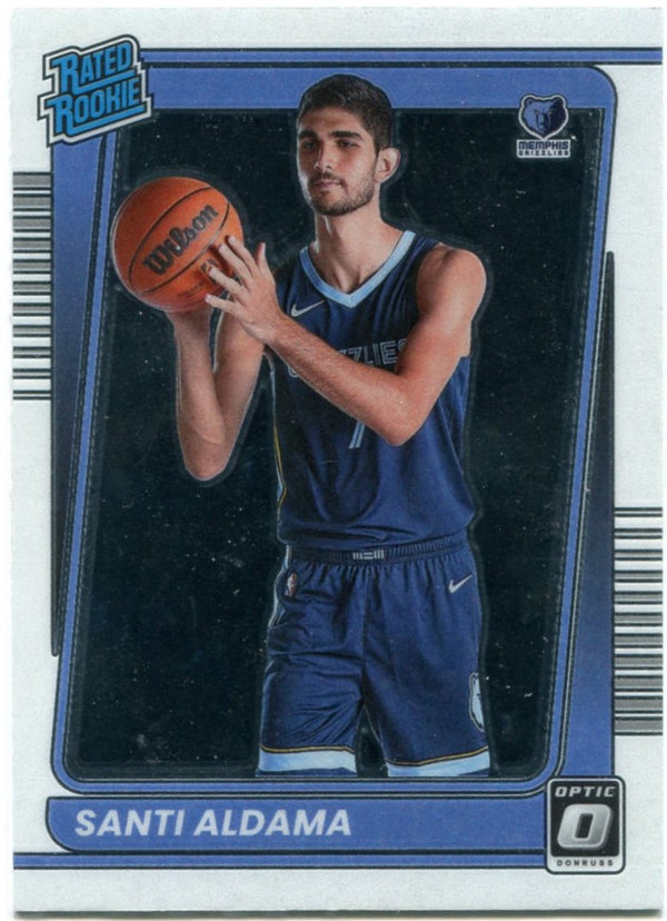 Santi Aldama Panini Donruss Optic Rated Rookie