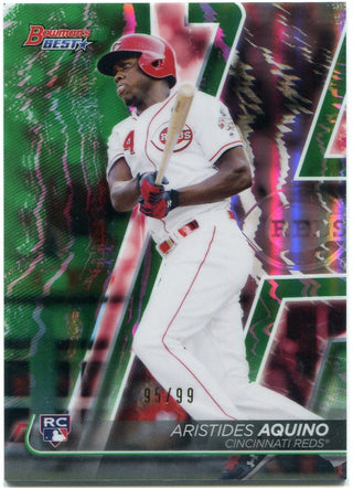 Aristides Aquino Bowmans Best Rookie Refractor 95/99