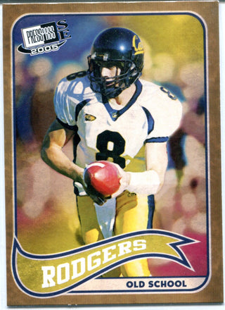 Aaron Rodgers 2005 Press Pass SE Old School Rookie Card