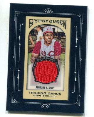 Frank Robinson 2011 Topps Gypsy Queen #FMRCFR Patch Card