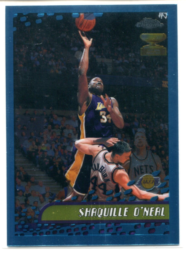 Shaquille O'Neal 2001-02 Topps Chrome Card #1