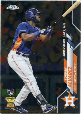 Yordan Alvarez Topps Chrome Rookie