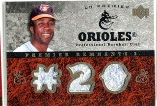 Frank Robinson 2007 Premier Remnants Patch Card #2/10