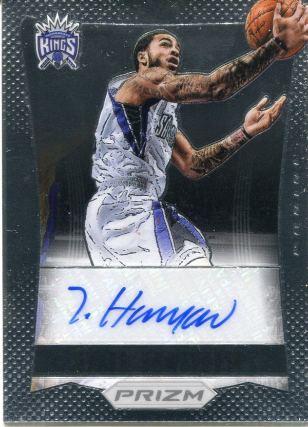 Tyler Honeycutt Autographed 2012-13 Panini Prizm Card