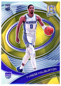 Tyrese Haliburton 2020-21 Panini Spectra Gold Prizm Rookie Card #103 10/10