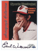 Earl Weaver Autographed 1999 Fleer Autograph Collection Card