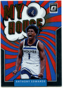 Anthony Edwards Donruss Optic My House 2022