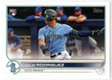 Julio Rodriguez 2022 Topps Variation SP Rookie Card #659