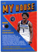 Anthony Edwards Donruss Optic My House 2022