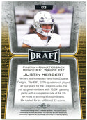 Justin Herbert Leaf Rookie Draft