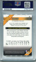 Starling Marte 2016 Finest #89 Orange Refractor PSA 10 Card /25