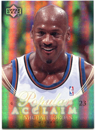 Michael Jordan Upper Deck Popular Acclaim