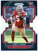 Trey Lance 2021 Panini Chronicles Prizm Black Prizm Rookie Card #PB-4