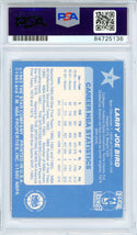 Larry Bird Autographed 1983 Star Card #2 (PSA Auto Gem Mint 10)