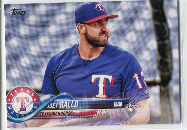 Joey Gallo 2018 Topps Series One Photo Variation SP Card