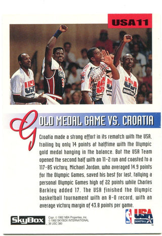 Michael Jordan Skybox The Road to Gold Barcelona Olympics