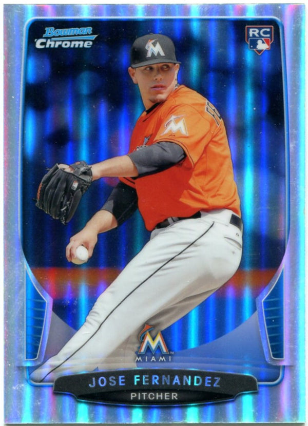 Jose Fernandez Bowman Chrome Rookie 2013