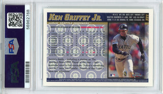 Ken Griffey Jr 1998 Topps Chrome Card #321 (PSA)