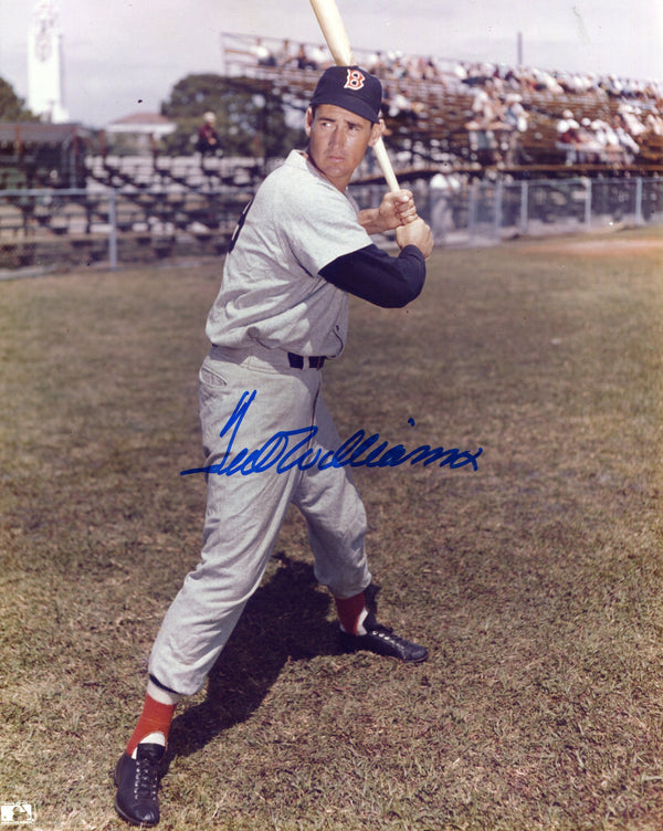 Ted Williams Autographed 8x10 Photo