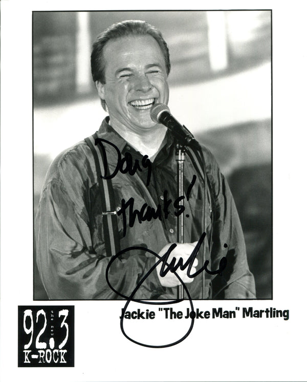 Jackie Martling Autographed 8x10 Photo