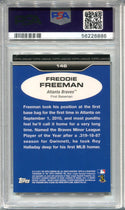 Freddie Freeman 2011 Topps Lineage #146 PSA Mint 9 RC