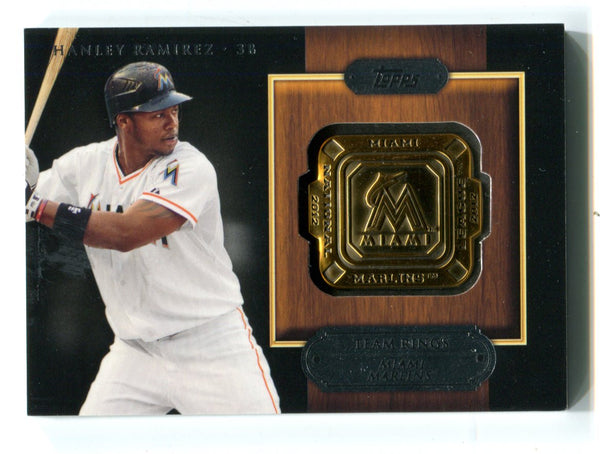 Hanley Ramirez 2012 Topps Team Rings #GTRHR Card