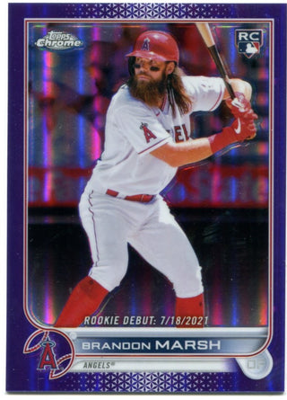 Brandon Marsh Topps Chrome 2022 Topps Rookie Debut