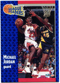 Michael Jordan Fleer 1991 League Leaders