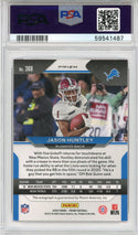 Jason Huntley Autographed 2020 Panini Prizm Pink Prizm Rookie Card #360 (PSA Mint 9/10)