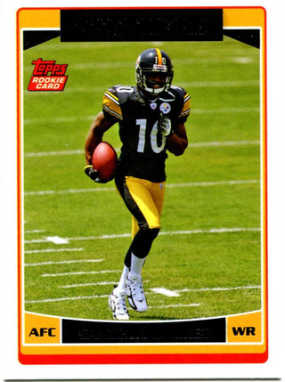 Santonio Holmes Topps Rookie Card