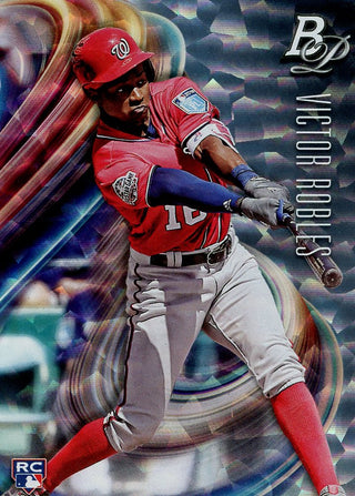 Victor Robles 2018 Bowman Platinum Rookie Card